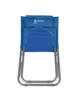 PLÁŽOVÉ SKLÁDACÍ KŘESLO MODRÉ PLÁŽOVÉ SKLÁDACÍ KŘESLO MODRÉ