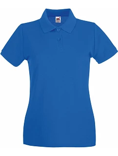 LadyFit Premium Polo Dámské piqué polo model 22442258 royal blue - Fruit of the Loom