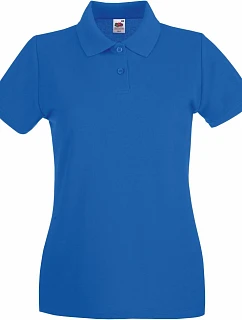 LadyFit Premium Polo Dámské piqué polo model 22442258 royal blue - Fruit of the Loom