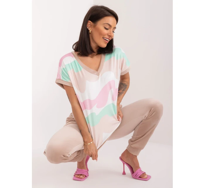 Komplet WN KMPL model 19751859 biało beżowy - FPrice Komplet WN KMPL model 19751859 biało beżowy - FPrice