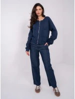 WT BL mikina A1452.99 tmavě modrá