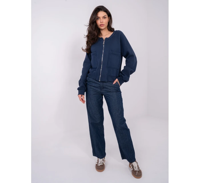 WT BL mikina A1452.99 tmavě modrá