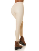 Curvy  Sexy Wetlook Thermo Leggings model 19630402 - Style fashion