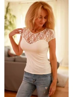 Dámská halenka Madison Ecru - Mirale