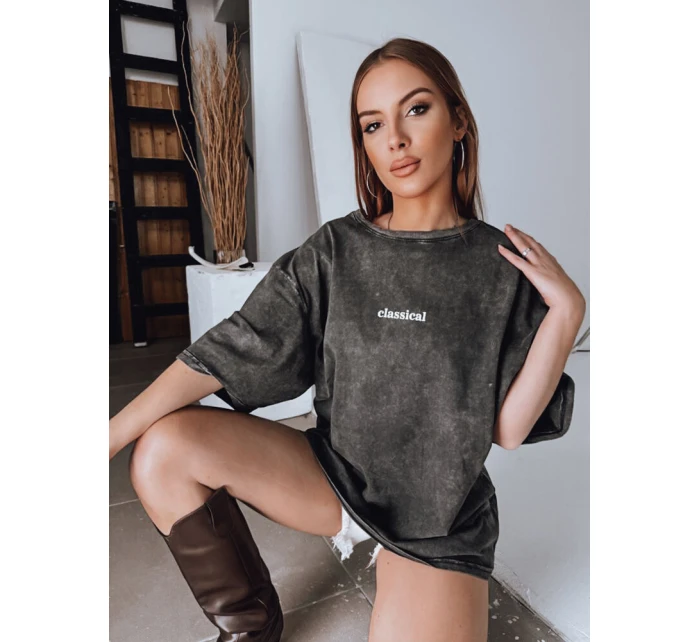 Dámské tričko graphite Dstreet model 21977327 - FashionStreet Dámské tričko graphite Dstreet model 21977327 - FashionStreet