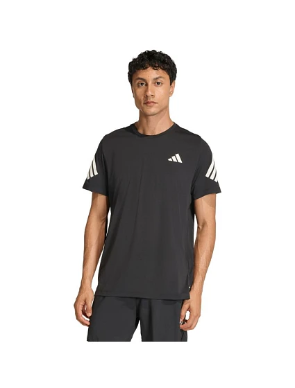 Pánské tričko adidas ADI365 Running Climacool Iconic T-shirt black JZ7694 pánské Pánské tričko adidas ADI365 Running Climacool Iconic T-shirt black JZ7694 pánské