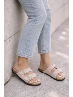 Dámské žabky Světle růžové model 21908455 - Boto