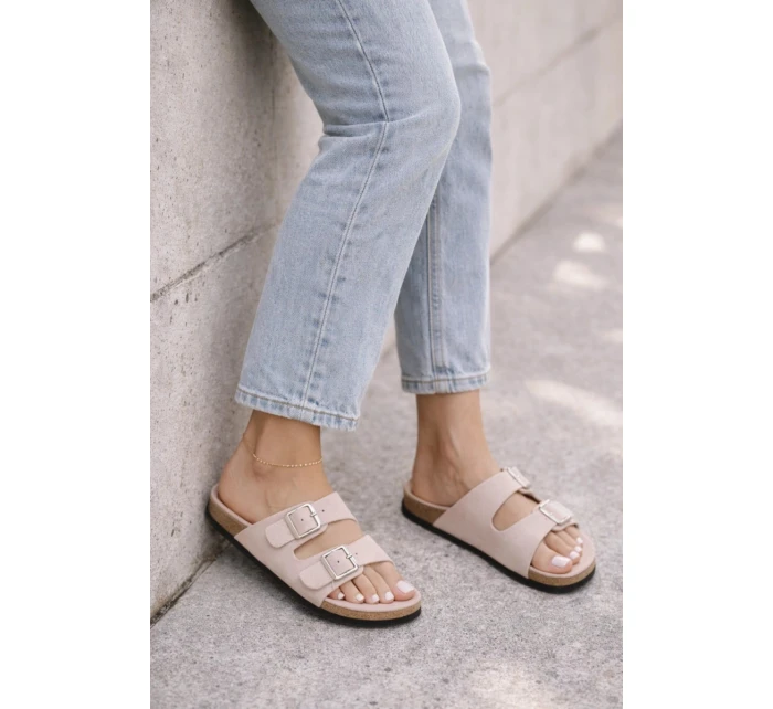 Dámské žabky Světle růžové model 21908455 - Boto