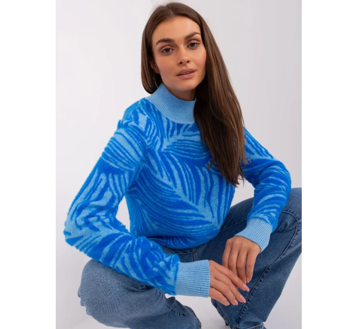 Sweter AT SW model 18884706 niebieski - FPrice