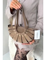 Dámská kabelka z přírodního semiše Marivane – béžová