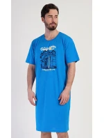 Pánská noční košile s krátkým rukávem California
