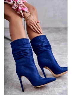 Boty na podpatku  model 173602 Step in style