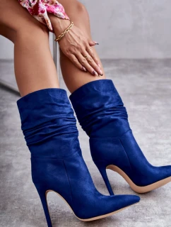 Boty na podpatku  model 173602 Step in style