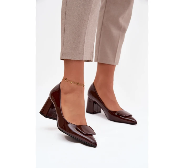 Lodičky na sloupku model 220885 Step in style Lodičky na sloupku model 220885 Step in style