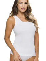 Bílá dámská košilka Emili Sara S-XL