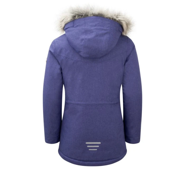 Dívčí zateplená bunda Trollkids Dívčí zimní kabát Oslo Coat XT s kapucí fialová (180-154)