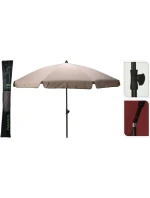 ZAHRADNÍ SLUNEČNÍK 185CM PÍSEK