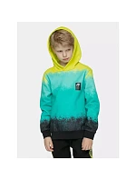 Chlapecká bavlněná mikina s kapucí model 22282478 - 4F Chlapecká bavlněná mikina s kapucí model 22282478 - 4F
