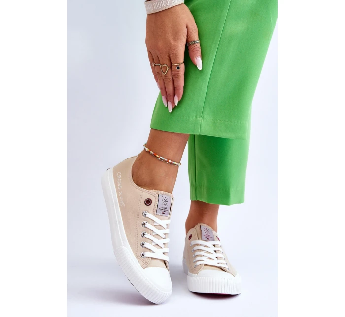 Dámské tenisky model 21613058 béžove - Cross Jeans