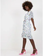 Šaty LK SK 507214 1.21 bílá a modrá