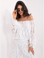 Bluzka MI BZ model 22097855 biały - FPrice Bluzka MI BZ model 22097855 biały - FPrice