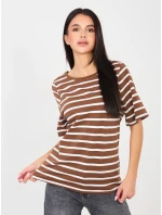 Tričko RV TS A1087.74 světle hnědé