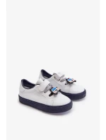 Dětské tenisky Tenisky se špendlíkem, bílá a námořnická modrá Pennyn Dětské tenisky Tenisky se špendlíkem, bílá a námořnická modrá Pennyn