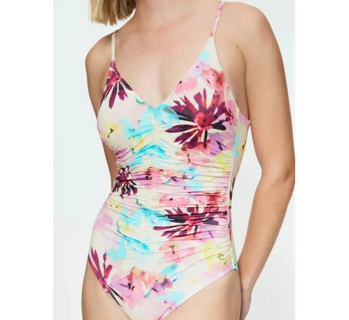 Dámské jednodílné plavky Summer Fleur OP 01 - Triumph