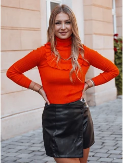 Dámský svetr NOAH oranžový FashionStreet MY1413