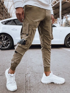 Pánské bojové kalhoty béžové FashionStreet UX4305