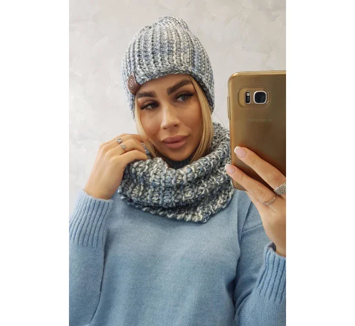 Dámská fleecová souprava Wiwiana K273 tmavě šedá