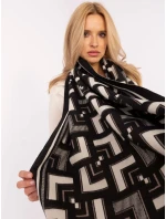 Szalik AT SZ 23158.32 czarno biały