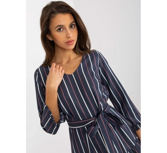 Dámské šaty LK SK 507973 tmavě modré