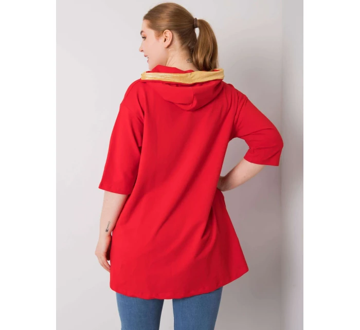 Mikina RV BL 6863.59P červená