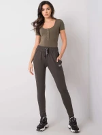 Tepláky RV DR 5773.18X tmavá khaki