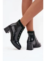 Boty na podpatku model 221140 Step in style Boty na podpatku model 221140 Step in style
