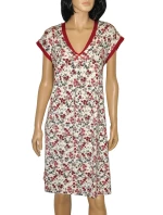 Dámská noční košile De Lafense 472 Mia kr/r 3XL-4XL Dámská noční košile De Lafense 472 Mia kr/r 3XL-4XL