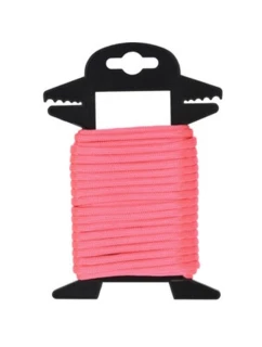 TURISTICKÝ KABEL 7,6 M PRŮMĚR 3,2 MM RŮŽOVÝ