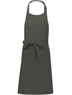 K 885 Zástěra s laclem model 22511036 green olive - Kariban