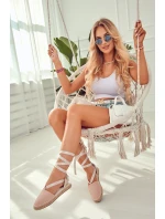 Dámské vázané espadrilky Big Star model 21577582 Růžová - Big Star Shoes Dámské vázané espadrilky Big Star model 21577582 Růžová - Big Star Shoes