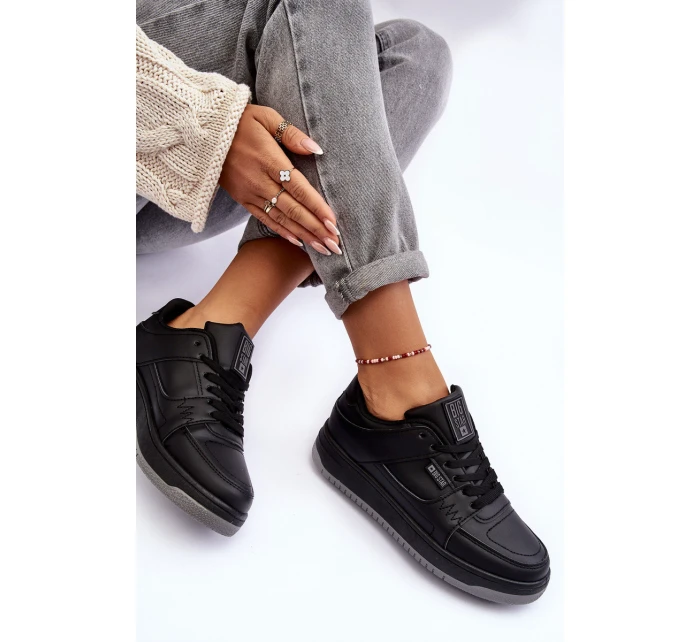 Dámské sportovní boty Sneakersy Big Star model 21634229 Černé - Big Star Shoes Dámské sportovní boty Sneakersy Big Star model 21634229 Černé - Big Star Shoes