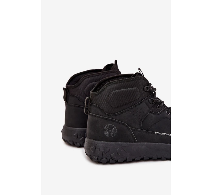 Pánská zimní obuv Trapery vyhřívaná Lee Cooper LCJ-25-01-3725 Černá