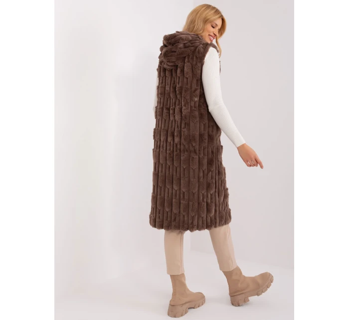 Kamizelka AT KZ brązowy model 19367716 - FPrice Kamizelka AT KZ brązowy model 19367716 - FPrice