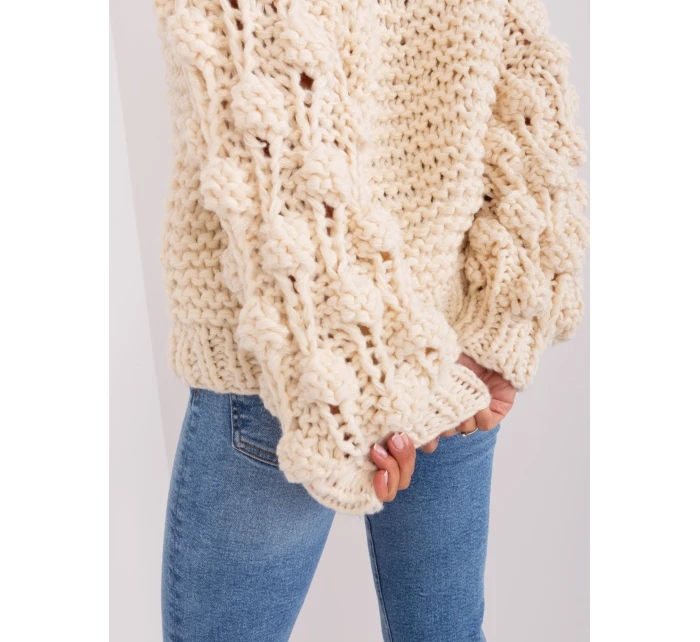 Jumper AT SW 2382.97P světle béžová Jumper AT SW 2382.97P světle béžová
