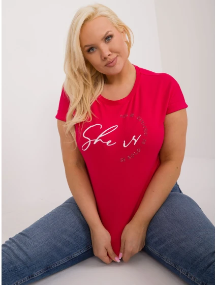 T shirt RV TS 9476.25 czerwony