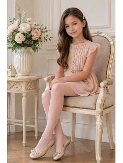 ALICE - DĚTSKÉ VZOROVANÉ PUNČOCHÁČE 20 DEN.