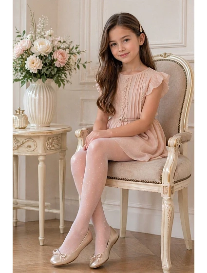 ALICE - DĚTSKÉ VZOROVANÉ PUNČOCHÁČE 20 DEN.