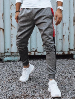 Pánské tmavě šedé tepláky FashionStreet UX4127