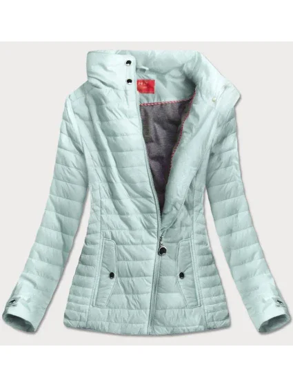 Bunda v barvě s vysokým stojáčkem model 8237779 - LHD