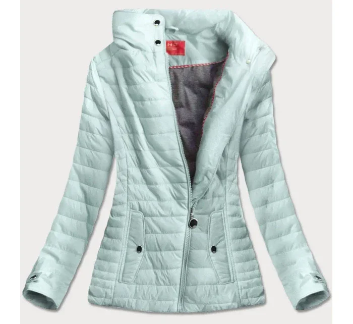 Bunda v barvě s vysokým stojáčkem model 8237779 - LHD